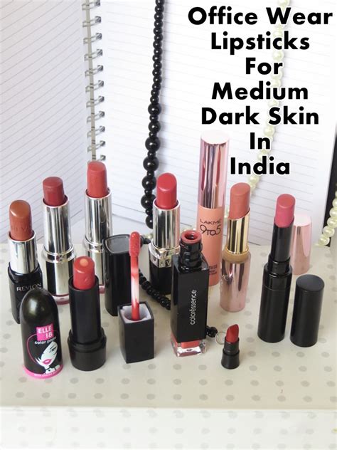 10 Office Wear Lipsticks For Dark Skin In India With Swatches