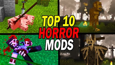 Top 10 Scary Minecraft Horror Mods Creepergg