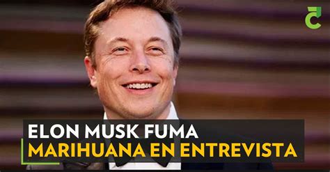 Elon Musk Fuma Marihuana En Entrevista