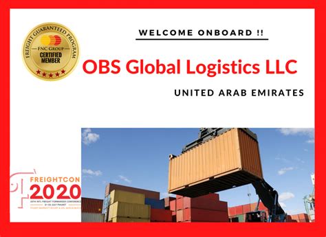 Obs Global Logistics Llc Uae Joined Fnc Group Network Freight