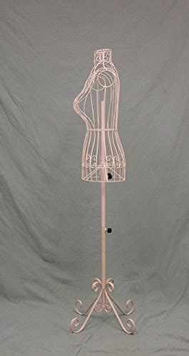 Female Pink Steel Wire Mannequin Dress Form 322232 On Decorative
