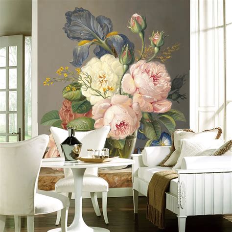 Large Flower Wallpaper For Walls Large Floral Wallpaper Designs 5