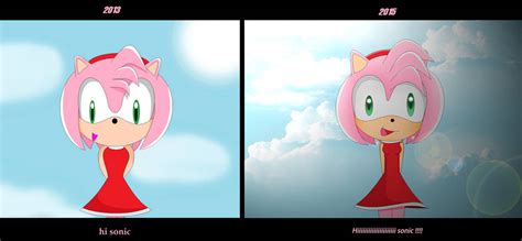 Hi Sonic Before And After By Hhneuah On Deviantart