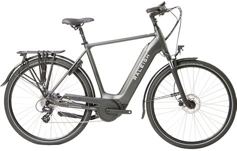 Raleigh Motus Tour Cross Bar Electric Bike With Derailleur Gears In Black