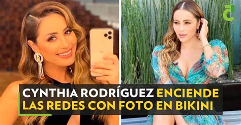 Cynthia Rodríguez Enciende Las Redes Con Foto En Bikini