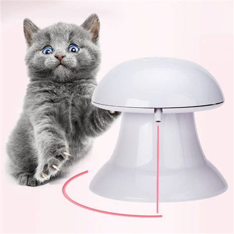 Funny Cat Dog Laser Toy 360 Degree Automatic Rotate Laser Light