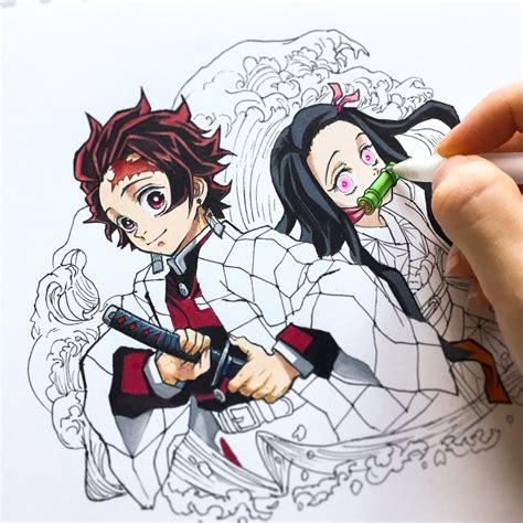 20 Images New Tanjiro Drawing