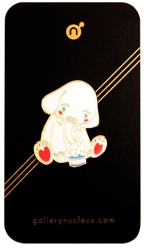 Marshmallow By Alina Chau Nucleus Enamel Pin Nucleus Art Gallery