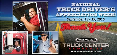 We enjoyed last year's video for national truck driver appreciation week, check it out! Thanks Truckers! 09/13/2015 : Nebraska,Kansas,Iowa