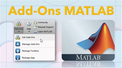 Tutorial Matlab Cara Menambahkan Add Ons Pada Matlab Install Add