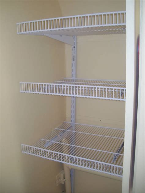 Order by 6 pm for same day shipping. wire closet shelves--lighter weight than wood | Closet ...