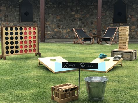 Vintage Lawn Games Package Yallingup Event Hire