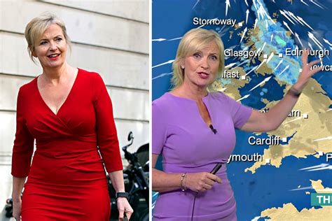 Tv Weather Girl Carol Kirkwood Targeted By Online Creeps Who Claim To