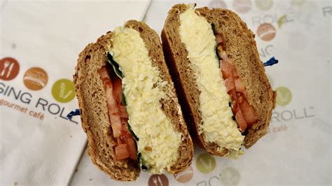 Egg Salad Lunch Healthy Sandwiches And Catering Near Me Rising Roll