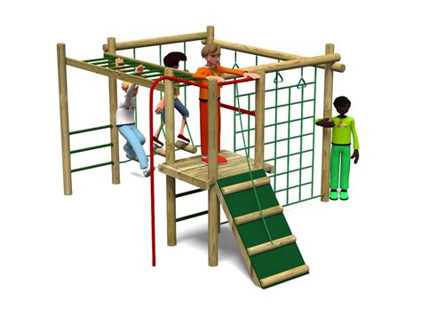 Carleton 3 Climbing Frame Action Play And Leisure