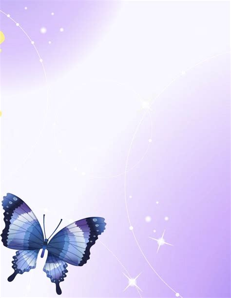 Purple Butterflies Background Butterfly Printable Butterfly