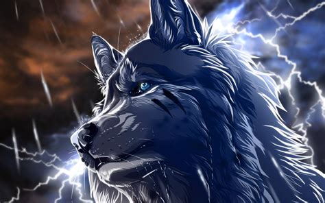 Cool Anime Wolf Wallpapers