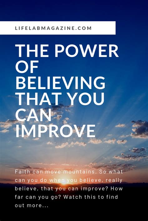 The Power Of Believing That You Can Improve How To Find Out Self