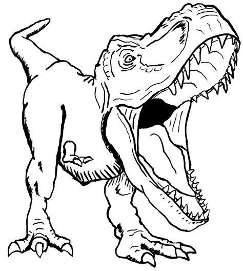 50 Desenhos De T Rex Para Colorir E Imprimir Como Fazer Em Casa