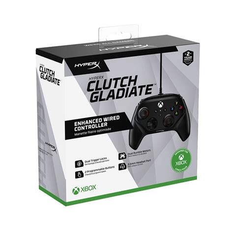 Xbox Hyperx Clutch Gladiate Enhanced Wired Controller