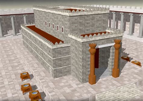 3d Model Solomons Temple Explained Solomons Temple Solomons