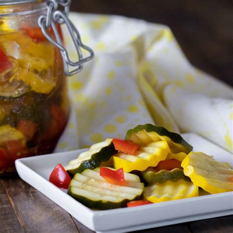 Put the bagged zucchini in a crisper drawer in the refrigerator. Refrigerator Zucchini Pickles Recipe - The Black Peppercorn