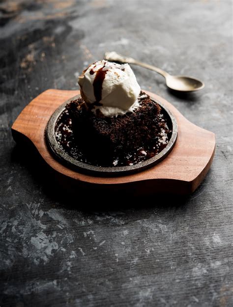 Sizzling Chocolate Brownie With Ice Cream Enticingdesserts Com