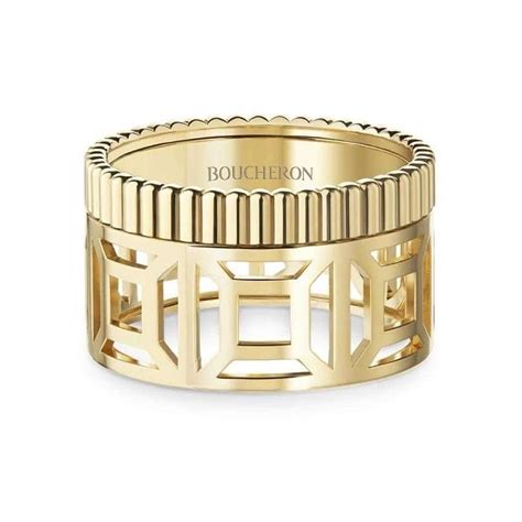 boucheron quatre openwork ring bonebakker shop