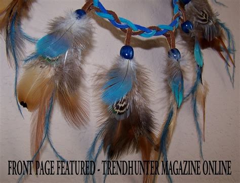 Neytiri Avatar Inspired Leather And Feather Necklace Fn1 Free