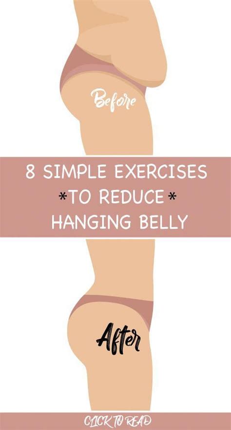 Healthy Pins 8 Simple Exercises To Reduce Hanging Belly
