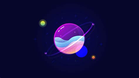 Planets Vector 4k