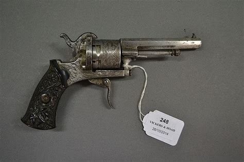 Belgian Guardian Pinfire Revolver Gh License Required Firearms