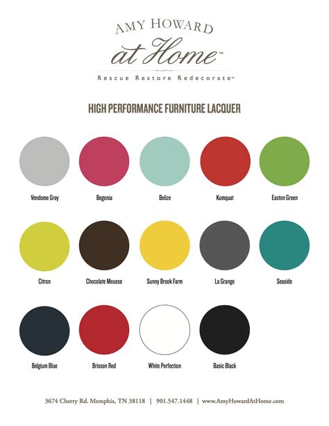 High Performance Furniture Lacquer Amy Howard Amy Howard Paint