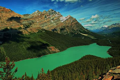 Peyto Lake Banff National Park By Aubrey Stoll Beautiful Lakes