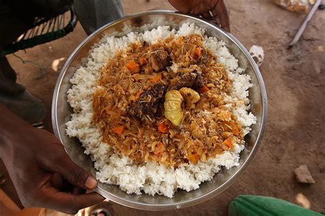 Mali food recipes are practiced by the top chefs across the world. Diabadji | Bamako, Mali. 2012. rice, onion sauce and ...