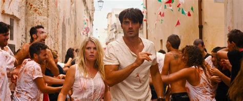 In the film walking on sunshine, there is a version of this song performed by the protagonists taylor (hannah arterton) and raf (giulio berruti). Walking on Sunshine: Sing-A-Long Edition review | Home ...