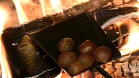 How To Roast Chestnuts On An Open Fire Youtube