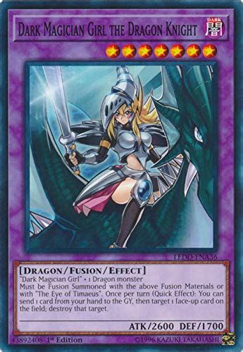 Yu Gi Oh Dark Magician Girl The Dragon Knight Ledd Ena36 Common