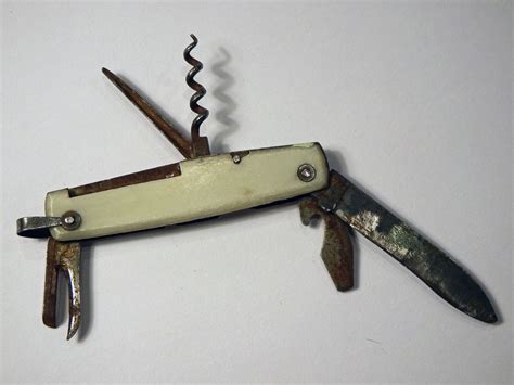 Antique Swiss Army Knife From Paris Flea Market Etsy