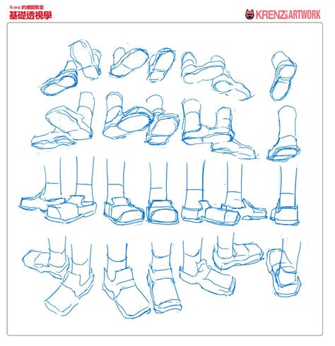 Feet Perspectives Anatomy Study By Cushart Download Collection