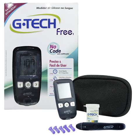 Aparelho De Medir Glicose Glicemia Diabetes Kit Completo C Tiras E