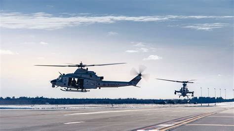 Uh 1y Huey And Ah 1z Viper From Marine Light Attack Picryl Public