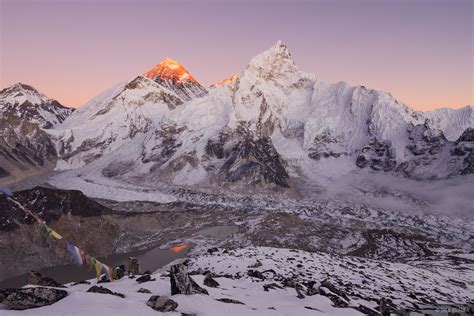 Everest Sunset Khumbu Nepal Mountain Photography By Jack Brauer