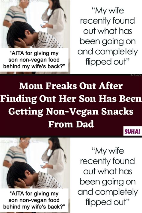 Mom Freaks Out After Finding Out Her Son Has Been Getting Non Vegan
