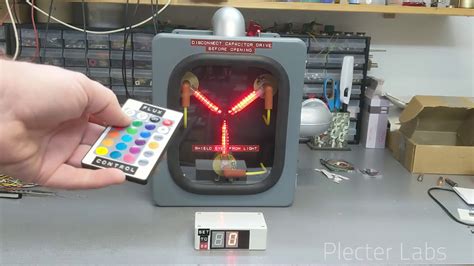 Bttf Flux Capacitor Demo Youtube