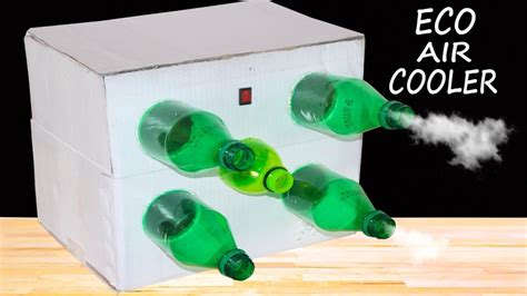 How To Make Eco Air Cooler At Home Using Plastic Bottle Diy Air Conditioner Air Cooler