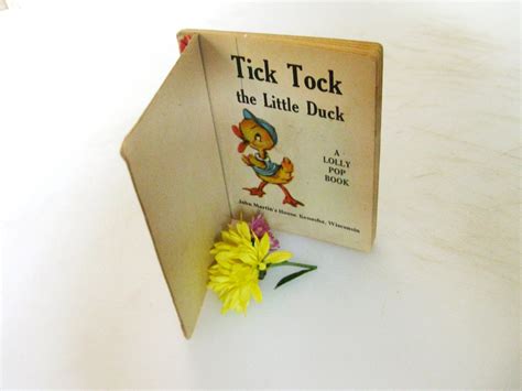 Tick Tock Duck With Attitude A Lolly Pop Book 1949 Iconic Etsy