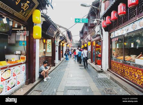 Buildings And Shophouses Built In Traditional Chinese Architecture