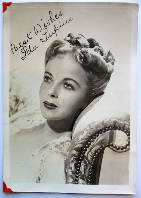Vintage Ida Lupino 5 X 7 Signed Photograph Etsy Hollywood Actresses Golden Age Of Hollywood