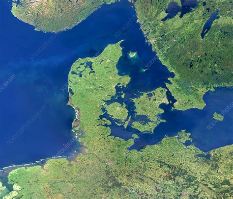 Denmark Satellite Image Stock Image E0750095 Science Photo Library